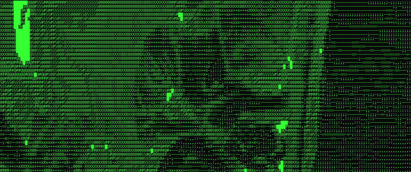 ASCII art conversion